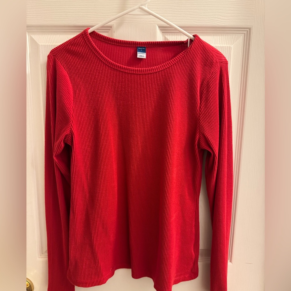 Old Navy Long Sleeve Plush Tee | Size L